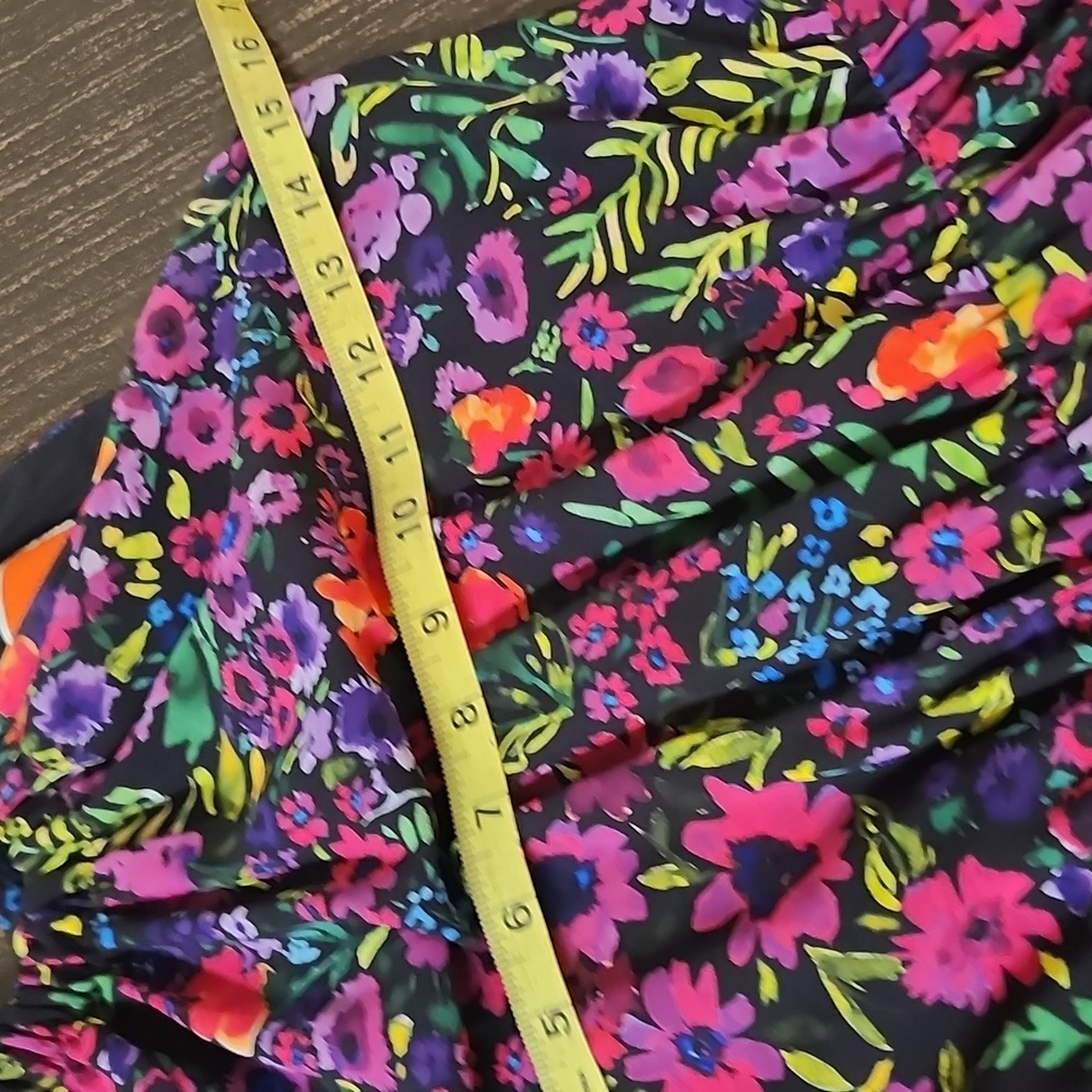 ModCloth Illuminated Elegance Floral Maxi Dress XS - Picture 9 of 9